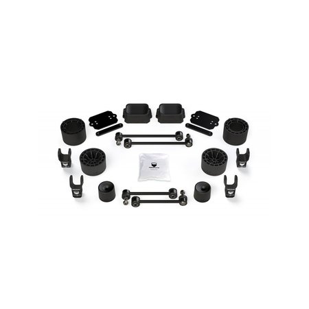 TERAFLEX JLU 4-DR RUBICON: 2.5IN SPACER LIFT KIT – W/ SHOCK EXTENSIONS 1365215